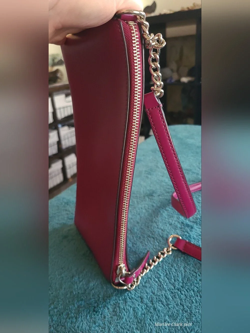 kate spade New York Chain Declan Crossbody Bag In Rhubarb